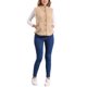thumbnail image 2 of Chaleco de forro polar para mujer INSPIRE CHIC con bolsillos, sin mangas, abotonado, moda de otoño e invierno 2024, chaleco suave M marrón, 2 of 6