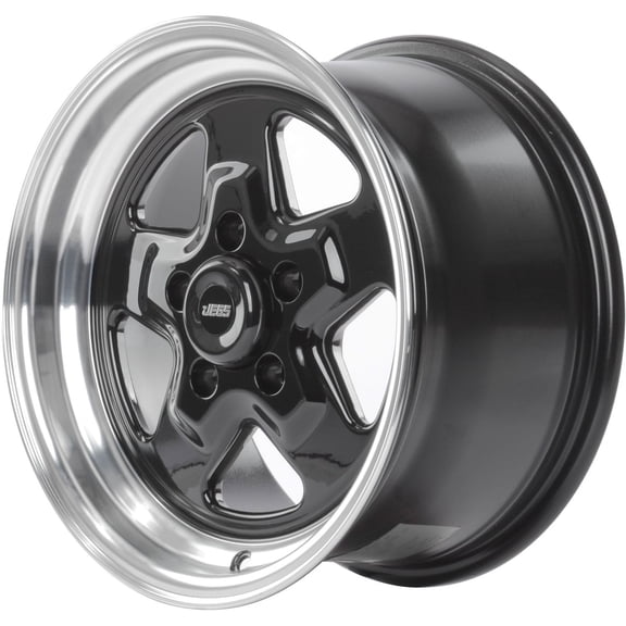 JEGS 66177 Sport Star 5-Spoke Wheel Size: 15 x 8 Bolt Pattern: 5 x 4.50 Back Spa