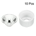thumbnail image 2 of 10 pcs 20mm  Lens 8 Degree with White Holder for  Light, 2 of 5