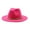 Hot Pink, variant on Audhol Thermal Women Beanie Western Cowboy Hat For Women Classic Roll Up Buckle Belt Women Retro Wide Brim Cowboy Hat Bucket Hat A M