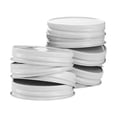 thumbnail image 2 of Bearachild 1 Juego de tapas de boca estándar, Material de hojalata, buen rendimiento de sellado con junta de silicona, tapas duraderas para Almacenamiento y organización del hogar Blanco 86MM, 2 of 6