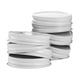 thumbnail image 5 of Bearachild 1 Juego de tapas de boca estándar, Material de hojalata ligero, tipo dividido, tapas duraderas para conservas, ampliamente utilizadas, Blanco 70MM 2Conjunto, 5 of 6