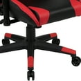 Flash Furniture Optis Red Gaming Desk and Red/Black Reclining Gaming