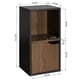 thumbnail image 4 of Buró de Madera, Mesita de Noche de 2 Cubos Café HOMEMAKE FURNITURE Contemporáneo, 4 of 6