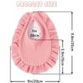 thumbnail image 2 of 6PCS Cotton Baby Bibs Rotation for Teething Drooling,White,0-1year, 2 of 7