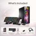 thumbnail image 5 of PC de Bureau de Jeu AXOII – Processeur Intel Core i7 jusqu'à 4,0 GHz 16 Go DDR4 RAM 256 Go SSD Nvidia Geforce GT1030 2 Go GDDR5 Wi‐Fi Bluetooth Windows 11 Pro Remis à Neuf, 5 of 5