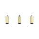 thumbnail image 4 of Injueey Herrajes para muebles asequibles y confiables de metal Funcionamiento y patas duraderas para armarios Reparación del hogar dorado 15 Type1 NO1, 4 of 6