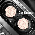 thumbnail image 3 of SPEKSEE Cute Corgi Dogs Print Ceramic Car Interior Coasters 2 Pack, Anti Slip 2.56 Inch Absorbent Cup Mat Interior Accessories Fit for Most Cars, 3 of 7