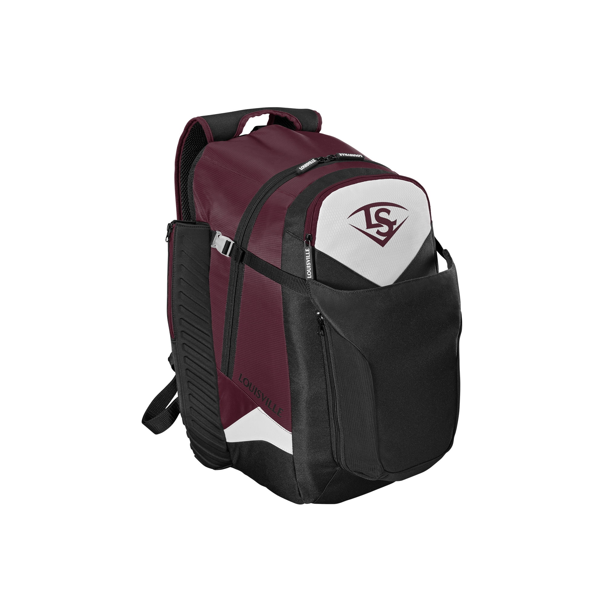 Louisville Slugger Select PWR Stick Bat Pack 2.0 Baseball Equipment Bag,  Maroon