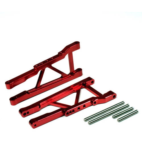 Alloy Rear Lower Arm for Traxxas Slash 4X4, 1:10, Red - Walmart.com - Walmart.com