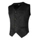 thumbnail image 5 of Chaleco de Jacquard Medieval Vintage BLESIY Chaleco Steampunk negro XXXL, 5 of 8