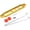Gold, variant on Universal Billet Aluminum Battery Tie Down Mount Bracket with 250mm(10") Stainless J Bolts for Car SUV RV Fits Group 24 34 35 Batteries