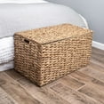 thumbnail image 3 of Better Homes & Gardens Storage Trunk, Braided Rush, Large, 3 of 6