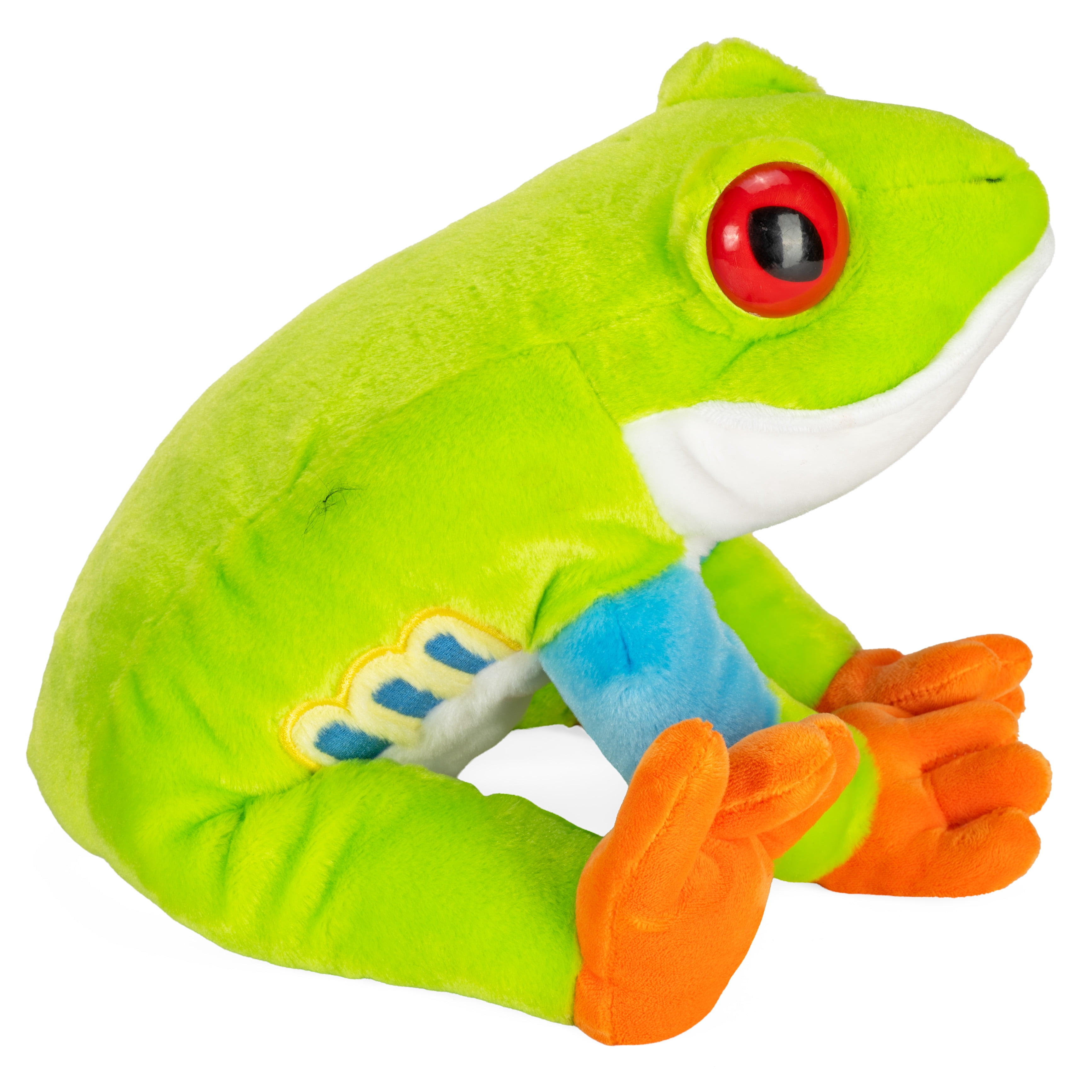 Wild Republic Red Eyed Tree Frog Plush, Stuffed Animal, Plush Toy, Gifts for Kids, Cuddlekins 12 Inches
