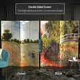 thumbnail image 2 of Oriental Furniture 6 ft. Tall Works of Monet Canvas Room Divider - 4 Panel, 2 of 7