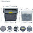 thumbnail image 2 of Raisingwell Dog Treat Pouch with Magnetic Closure 4-Cup Silicone Bag Fanny Pack Holder with Clicker 4 Ways to Wear Front Pocket Fits All Phones Ideal for Leash, Pet Walking and Training（Gray）, 2 of 5