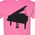 thumbnail image 4 of Inktastic Piano Silhouette T-Shirt, 4 of 5