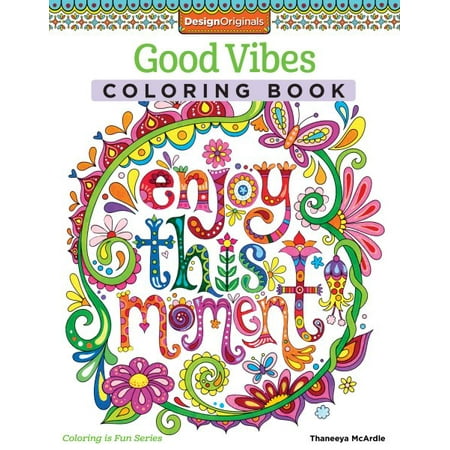 - Good Vibes Adult Coloring Book