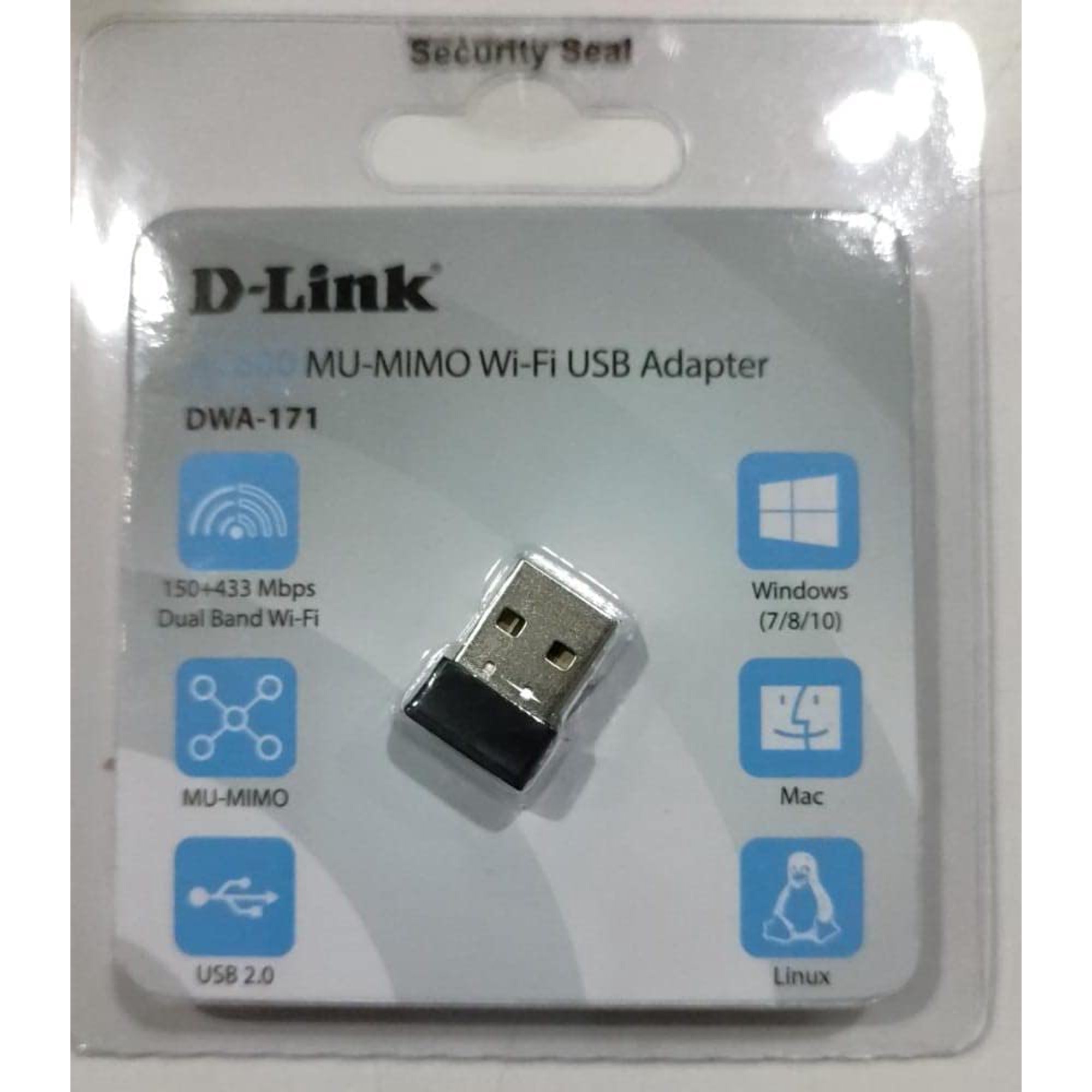 Clé wifi D-Link DWA -125 USB wifi noir 2,4 GHz
