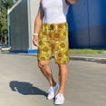 thumbnail image 6 of Sikiie Sunflowers1 Mens Pajama Shorts, Lightweight Lounge Pant with Pockets Soft Sleep Pj Shorts for Men4X-Large, 6 of 6