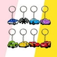 thumbnail image 4 of 10 Pcs Keychain Cars Party Favor Cute McQueen Keychain Kids Birthday Party Favor Keychain Backpack Keychain School Carnival Rewards Decoration Supplies, 4 of 4