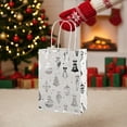 thumbnail image 5 of CuiLiyq 12 Pcs Christmas White Gift Bags with Silver Bronzing, Christmas Wrapping Bags with Handles, Xmas Gift Bags for Holiday Party Favors and Decor Supplies (Christmas Balls), 5 of 6