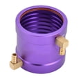 thumbnail image 2 of Refrigeración Por Agua 3650 Traxxas Water Jacket Metal Purple 36Mm Metal Water Cooling Jacket Kit Para 3650 3660 Rc Boat Ship Motor, 2 of 7