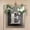E, variant on Wovilon Last Name Year Round Front Door Wreath,Decorative Hanging Plaques in Front Of The Door Home Decor