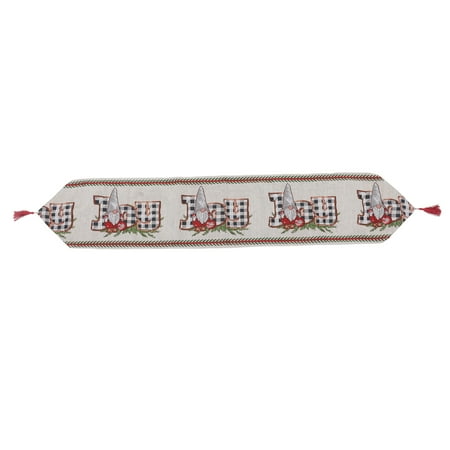 

Armadurra Festive Knitted Table Runner 1.8m Long Reusable & Washable Brings Holiday Cheer to Your Home or Cafe Style 2