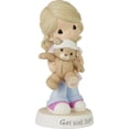 thumbnail image 4 of Precious Moments Get Well Soon Girl With Teddy Bear Figurine, Count 1, 4 of 6