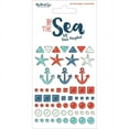 thumbnail image 2 of By The Sea Adhesive Enamel Shapes 59/Pkg-, Pk 3, My Minds Eye, 2 of 2