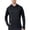 Black, variant on Men’s UPF50+ Sun Protection Hooded Long Sleeve Shirt, Lightweight Outdoor Shirts ,Big and Tall Navy,Size L