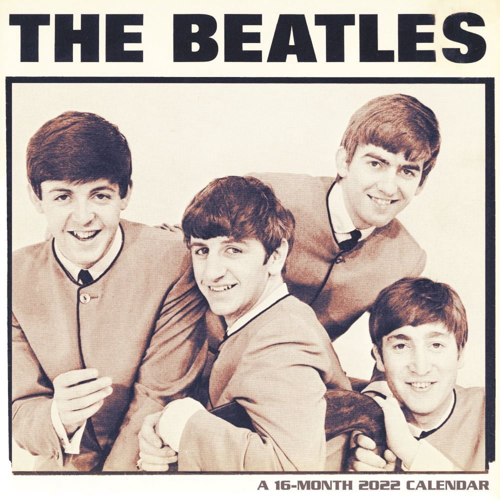 the-beatles-2022-mini-wall-calendar-walmart