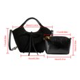 thumbnail image 2 of Superior Cuerpo Cruzado Bolso Hombro para Mujeres Correa Ajustable PU Back Viajar en Viajes, 2 of 9