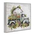 thumbnail image 4 of Stupell Industries Country Floral Truck Transportation Painting Gray Framed Art Print Wall Art, 30 x 24, 4 of 10