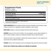 Puregen Labs Dairy Relief Lactase Enzyme 3000 FCC - Lactose Intolerance Pills - 90 Fast Acting Caplets - 1PK