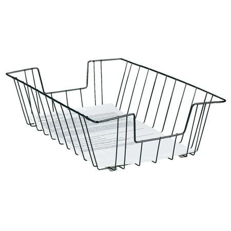 UPC: 0735854743604 | Brenton Studio Deep Legal-Size Wire Desk Tray  Black