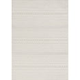 thumbnail image 2 of Well Woven Fallon Arwen Modern Tribal Ivory 5'3" x 7'3" Hi-Lo Indoor/Outdoor Area Rug, 2 of 7