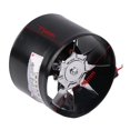 thumbnail image 2 of Bathroom Toilet Wall Mini Air Extractor - Kitchen Home 4" Metal Pipe Ventilation Duct Fan For Venting ,High-Efficiency, 2 of 4