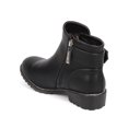 thumbnail image 3 of Women Leatherette Round Toe Zip Belted Ankle Bootie DC97, 3 of 5