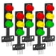 thumbnail image 1 of 5x LED Traffic Light Module Creative DIY Mini Traffic Light 3.3-5V Compatible with for Arduino, 1 of 5