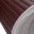 thumbnail image 4 of Pleated Marine Vinyl Upholstery Fabric  Burgundy Red 54" Wide By 15 Yards Boat Auto, 4 of 7