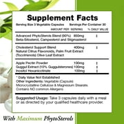CholestCare by Moms for Nutrition Phytosterol and Beta-Sitosterol Cholesterol Maximum Support Complex, 90 Count