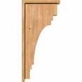 thumbnail image 3 of 7 1/2"W x 14"D x 30"H Pescadero Smooth Corbel w/Backplate, Western Red Cedar, 3 of 9