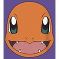 thumbnail image 2 of Women's Pokemon Charmander Smile  Racerback Tank Top Purple Heather Medium, 2 of 4