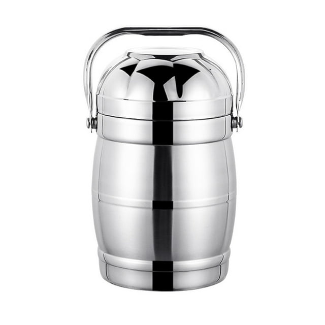 KAKOWELY 1 Set of Insulated Food Jar Stackable Thermal Lunch Container for Adults,11.02X"X5.71"X5.71"