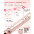 thumbnail image 3 of Webeauty Hair Dryer Brush Dual Voltage 7-in-1 Hot Air Styler, Fast-Drying Ionic Blow Dryer with Straightener & Curler Attachments, Frizz-Free Volumizing Styler with Protective Hard Case, 3 of 9