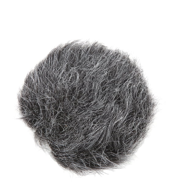 Protector de parabrisas peludo larga vida útil Equipado con anillo de goma Cubierta de parabrisas de micrófono fácil de instalar para micrófono Boya MM1 ANGGREK Otros