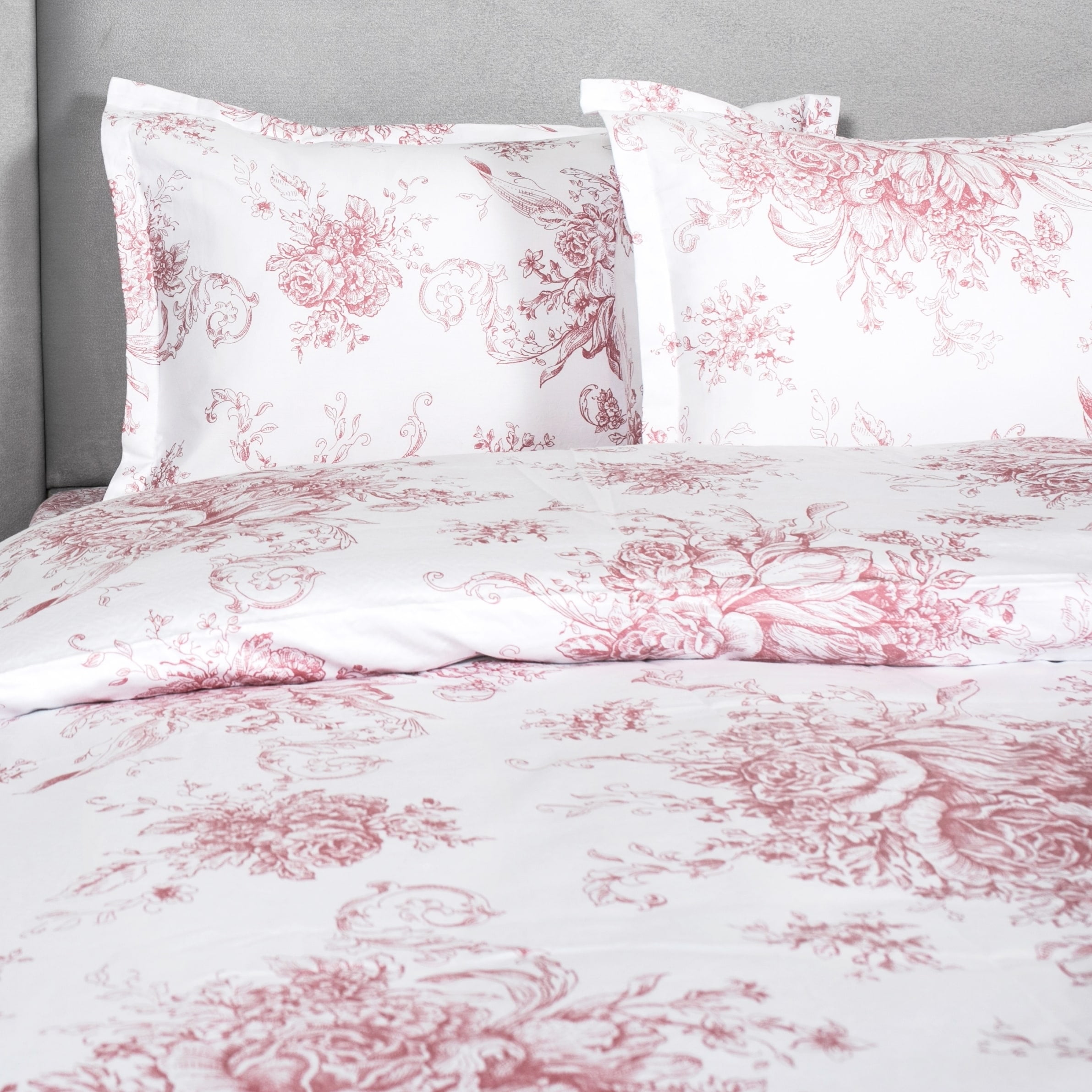 Melange Home Printed Design Cotton Collection 400 Thread Count