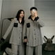 thumbnail image 2 of Pijamas para hombres y mujeres, pantalones de manga larga de primavera y otoño, ropa de casa de celebridades de otoño e invierno de dos piezas para parejas, 2 of 6